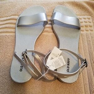 Old Navy ankle wrap sandals